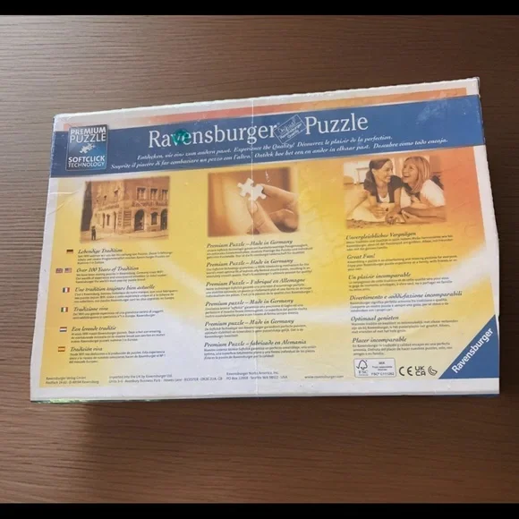 New Starbucks 50th Anniversary Edition 500 Pcs Puzzle Ravensburger Coffee Retro - Picture 3 of 4